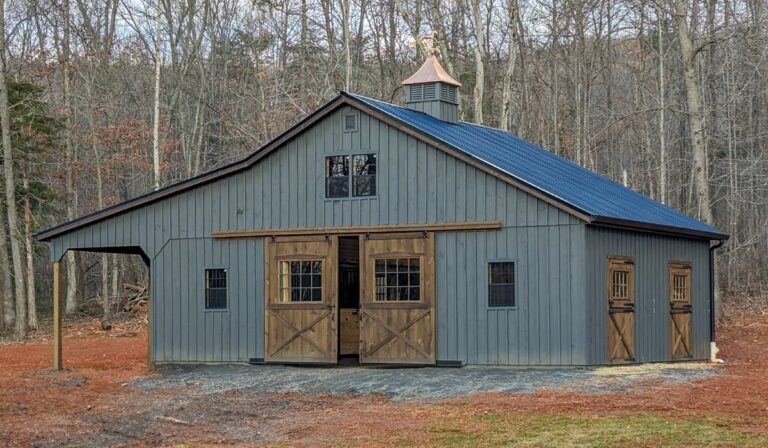 Horse Barns built by Custom Garages of Virginia