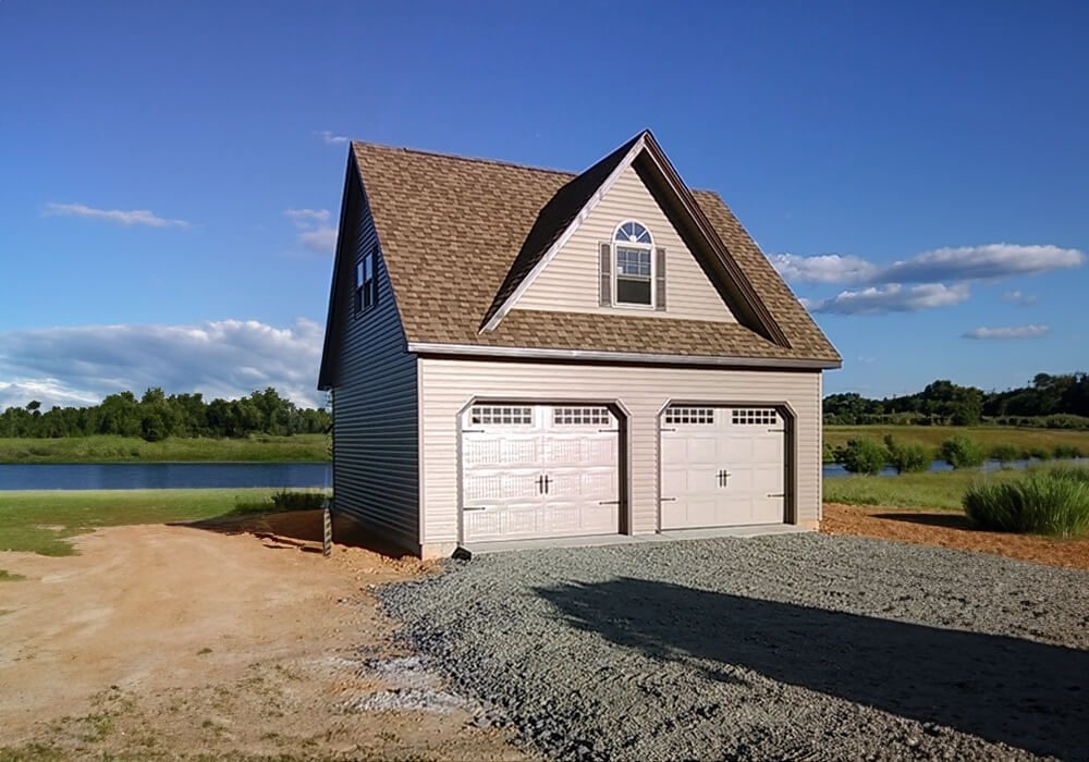 Boston 24 x 24 2 - Custom building by Custom Garages of Virginia