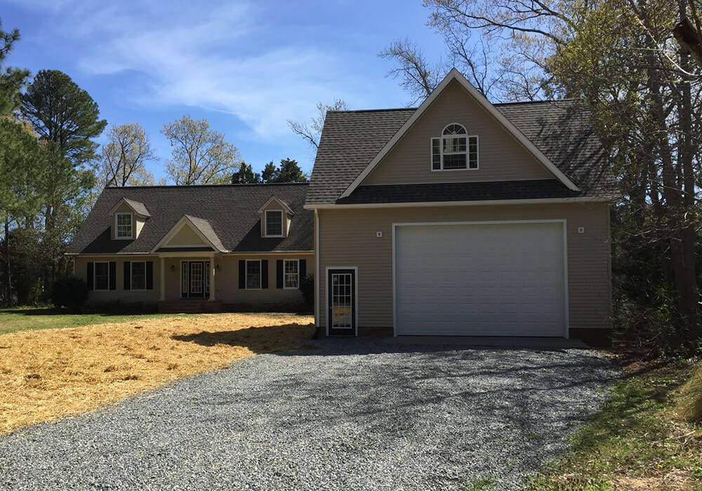 Boston 24 x 28 with 12 high walls - Custom building by Custom Garages of Virginia