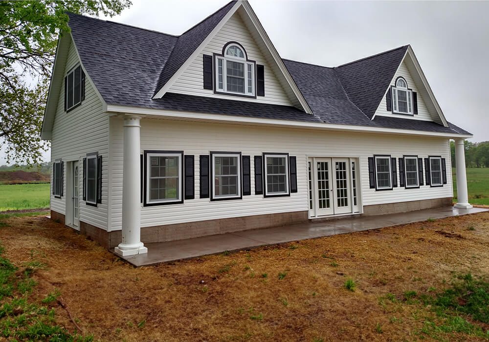 Boston 24 x 52 4 car garage 2 - Custom building by Custom Garages of Virginia
