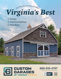 Custom Garages of Virginia catalog cover