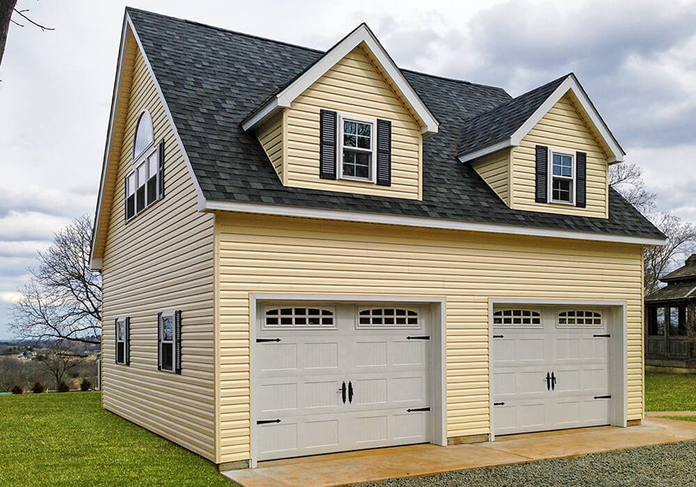 Jefferson 26 x 26 - Custom building by Custom Garages of Virginia