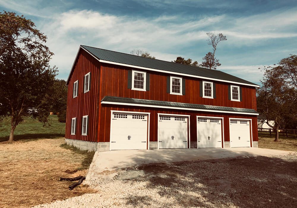 Kingston garages - Custom building by Custom Garages of Virginia