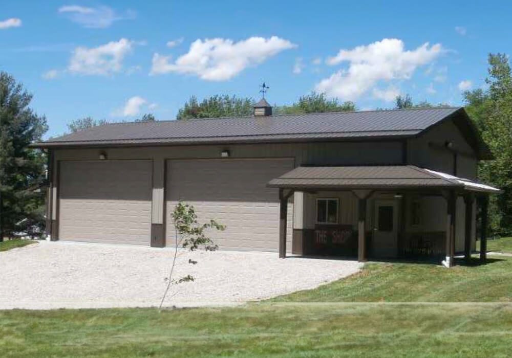 Metal 3 - Post Frame Structures by Custom Garages of Virginia