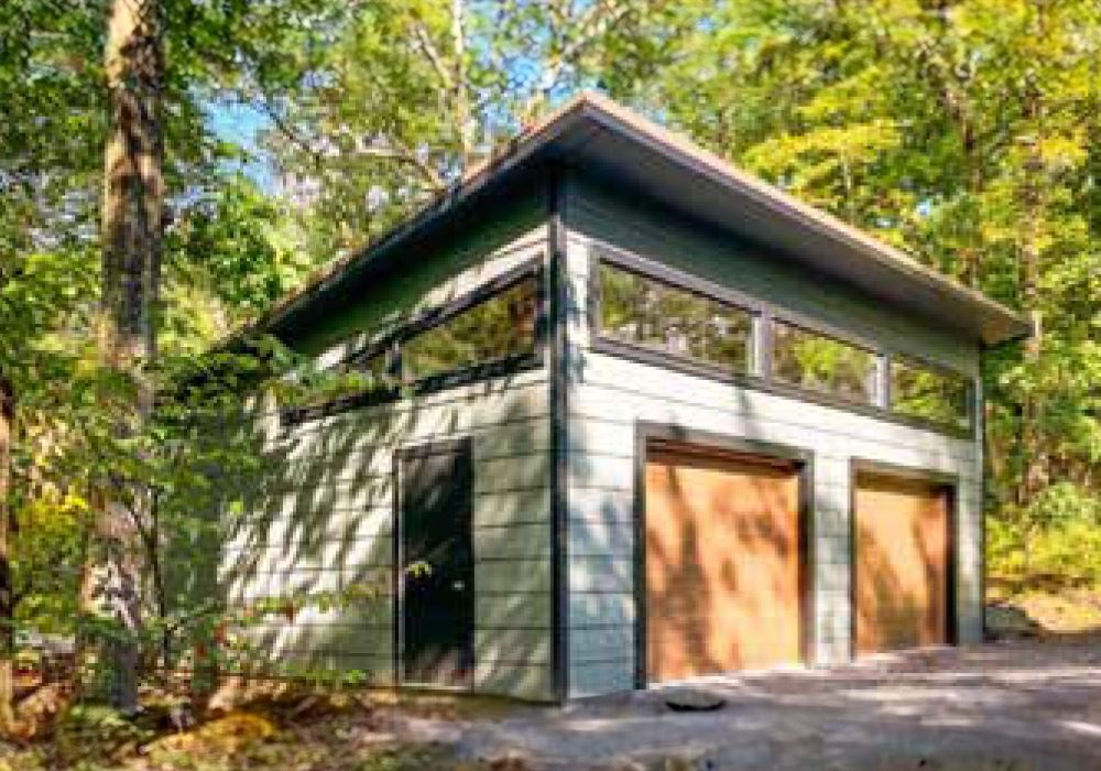Modern 3 - Modern Garages by Custom Garages of Virginia