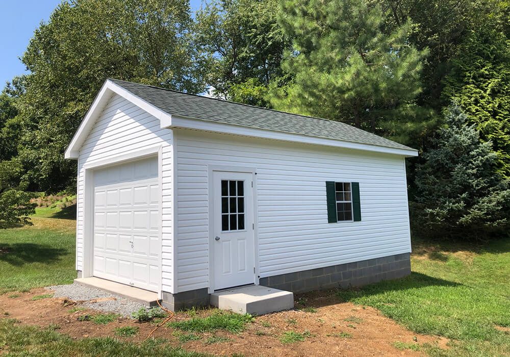 Single story - Custom building by Custom Garages of Virginia