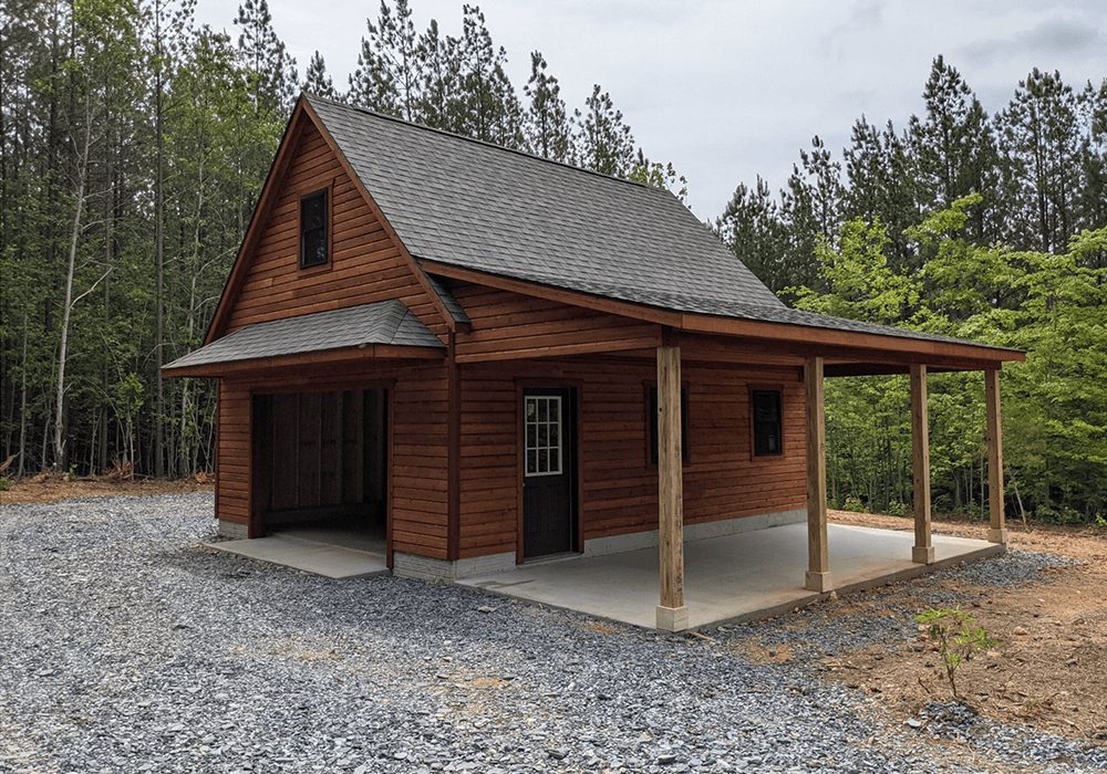 Single story with attic 3 - Attic Garages by Custom Garages of Virginia